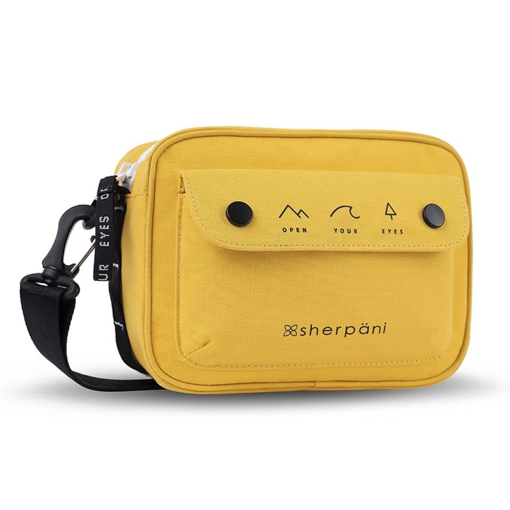 Sherpani Osaka, Small Crossbody Bag with Coin Purse, Nylon Shoulder Bag